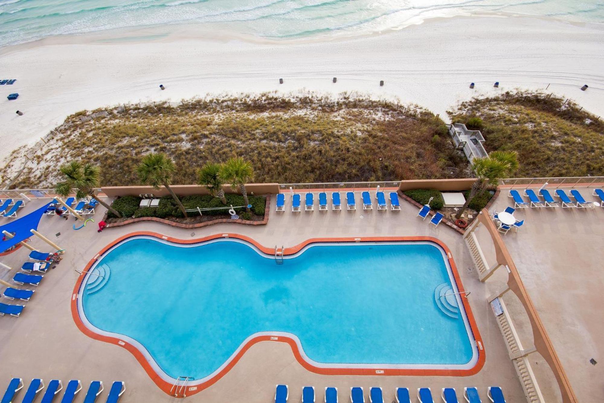 Gulf Front Master Br In Sunrise Beach With Amazing Views! Sleeps 7! Panama City Beach Exterior foto